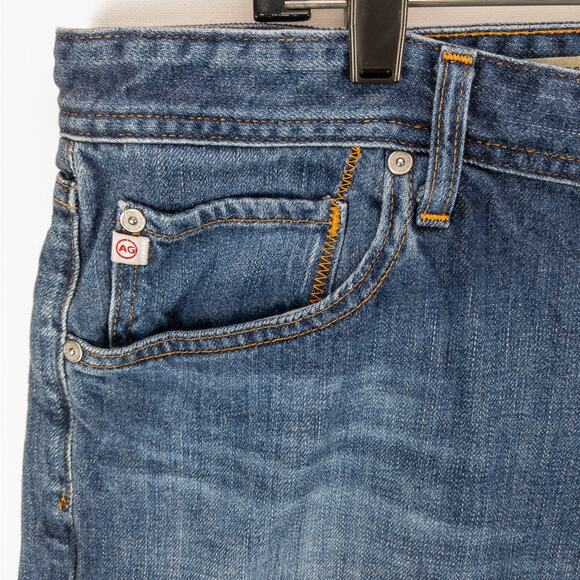 Men’s 38x25 USA Made AG Adriano Goldschmied The Graduate Jeans Tailored Leg - Picture 4 of 13